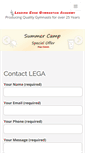 Mobile Screenshot of leadingedgegym.com